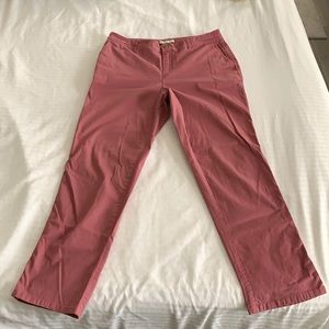 Cato contemporary pink chino ankle pants, size 12